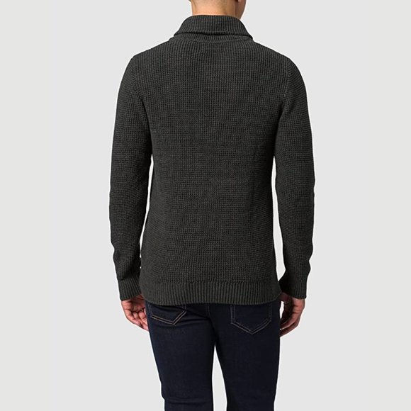 SOLD - Jack & Jones Vincent Shawl Neck Sweater - Picture 3 of 8